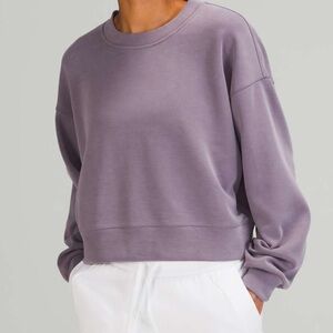 LULULEMON PERFECTLY OVERSIZED SOFTSTREME SZ 12 DUSKY LAVENDER